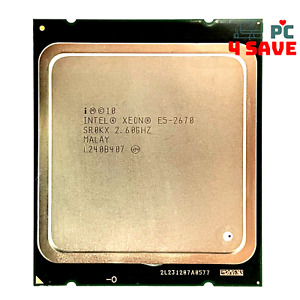 Intel Xeon E5-2670 2.60Ghz 20M 8-core LGA2011 Server Processor CPU SR0KX 115W