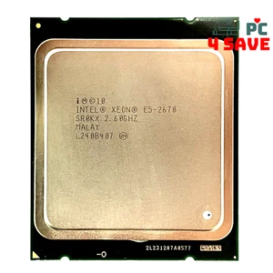 Intel Xeon E5-2670 2.60Ghz 20M 8-core LGA2011 Server Processor CPU SR0KX 115W - Picture 1 of 1