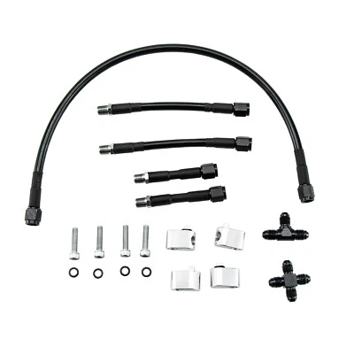 Kit de manguera cruzada de puerto de vapor de refrigerante de 4 esquinas para LS1 LS3 4,8 L 5,3 5,7 6,0 6,2 Foto 1 de 4