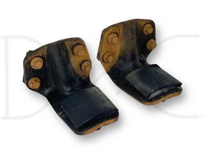 Juego de soportes de sobrecarga de resorte de hoja auxiliar trasero 99-16 Ford F250 F350 OE Foto 1 de 4