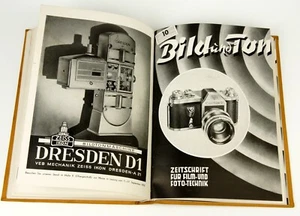 IMAGEN y SONIDO revista de CINE Y FOTOTECNOLOGÍA año 1952 PUBLICIDAD encuadernada - Imagen 1 de 12
