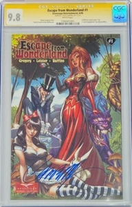 Grimm Fairy Tales Escape From Wonderland #1 Autograph Signed Campbell CGC 9.8 SS - Picture 1 of 1
