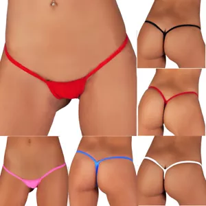 5er Pack Unterhose Damen Ladies Mini G-String Micro Tanga Höschen Dessous - Bild 1 von 9