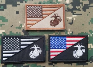 3 PIEZAS PARCHE BORDADO GANCHO Y BUCLE BANDERA DE ESTADOS UNIDOS MARINA BANDERA DE ESTADOS UNIDOS MARINA DE ESTADOS UNIDOS - Imagen 1 de 5
