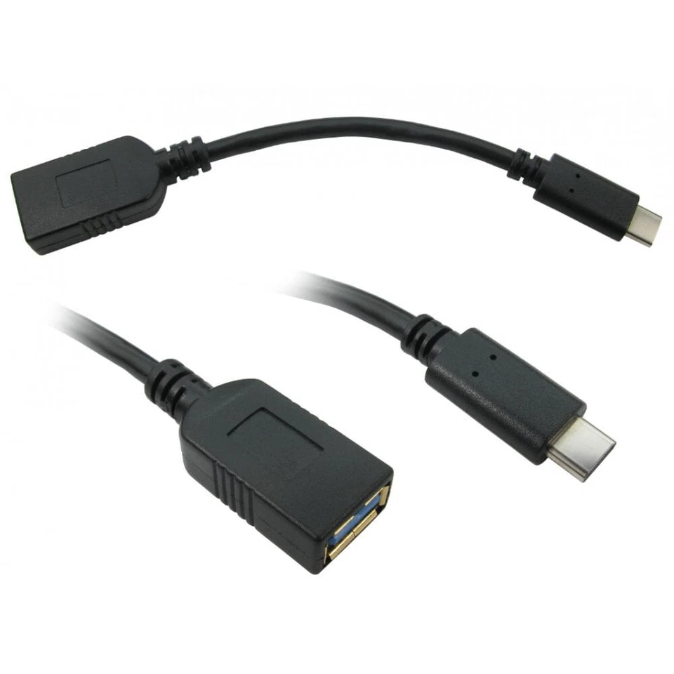 15cm 5 Gbps Type C (M) to Type A (F) Cable Adaptor Convert USBC to USB Drive - Image 1 of 1