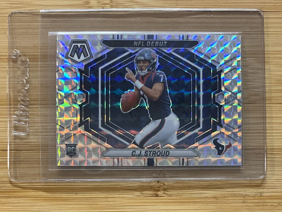2023 Panini Mosaic C. J. Stroud  Silver Reactive NFL Debut Prizm Rookie #ND-3 📈 - Image 1 of 2