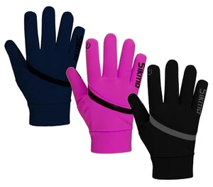 Kids Softshell Cycling Winter Gloves Fleece Lined Walking Sking Waterproof - Picture 1 of 16