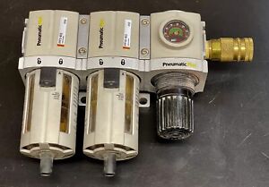 PneumaticPlus 1/2” NPT  Three Stage Air Drying System PPF3 w/ Coupler