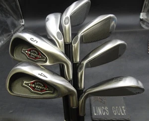 Set of 7 x Callaway Big Bertha 2002 Irons 4-PW Stiff Graphite Shafts* - Picture 1 of 6
