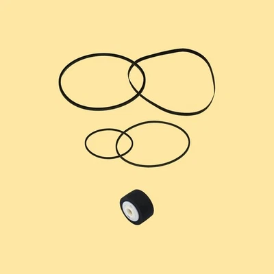 Riemen Andruckrolle = Kit 1 für Saba CD 936 Cassette Deck - Bild 1 von 4