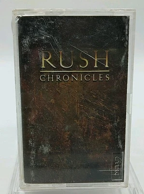 RUSH Cassette Tape Rock Prog CHRONICLES BEST OF DOUBLE ALBUM SET TOM SAWYER 2112 - Image 1 of 4