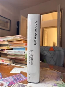 Course of Modern Analysis by G. N. Watson and E. T. Whittaker (1946 American ed) - Picture 1 of 7