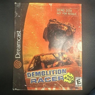 RARE! Demolition Racer: No Exit (Sega Dreamcast) Demo Disk - Tested & Working - Image 1 of 3