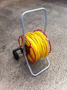 READY TO USE 6mm Microbore Reel Trolley With 100mtr hose and Rectus 21 Coupling - Picture 1 of 1