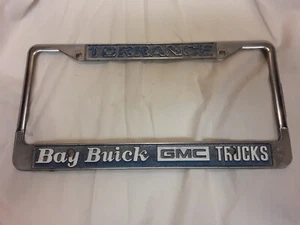 Camionetas Torrance Ray Buick GMC, marco de placa de metal para concesionario de automóviles de California - Imagen 1 de 3
