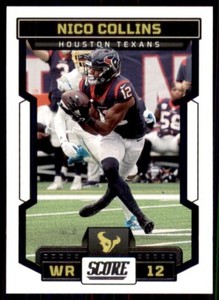 2023 Score Base #7 Nico Collins - Houston Texans .