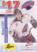 2004-05 Lethbridge Hurricanes #8 Michael Kaye