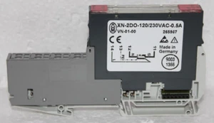 MOELLER XN-2DO-120/230VAC-0.5A DIGITAL OUTPUT MODULE 265967 - Picture 1 of 6