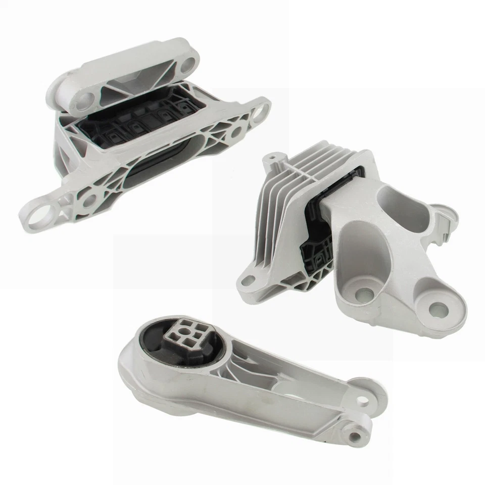 3x Engine Motor & Auto Trans Mount For 2017-2021 Chevrolet Malibu 2.0L Turbo FWD Foto 1 de 4