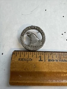 Vintage HD Adlerkopf Weste Pin - Bild 1 von 4