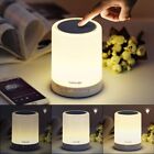 Homecube Bedside Lamp with Bluetooth Speaker, Smart Portable Touch Lamp Mood