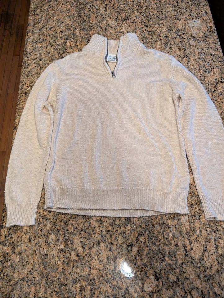 Свитер на молнии The Children's Place для мальчиков - коричневый большой 10\12 - Изображение 1 из 3