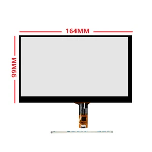 7inch 164*99mm 6 pin Capacitive Touch Screen Digitizer for Car DVD Navigation - Picture 1 of 3