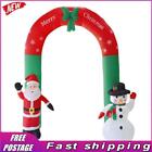 2.4M Christmas Inflatable Arch Giant Large Archway for Home Decor (US)