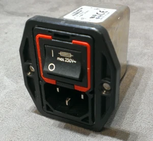 SCHAFFNERAC Power Entry Modules 4A SINGLE STAGE FLTR FLANGE-MEDICAL FN9260B-4-06 - Picture 1 of 4