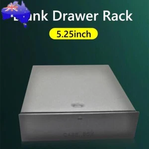 External Enclosure Case 5.25 inch HDD Hard Drive Blank Drawer Rack for PC - Afbeelding 1 van 8