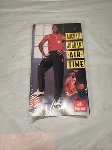 Michael Jordan: Air Time (VHS, 1993) NBA CBS Fox Video Nice Clean Sealed-ish - Foto 1 di 6