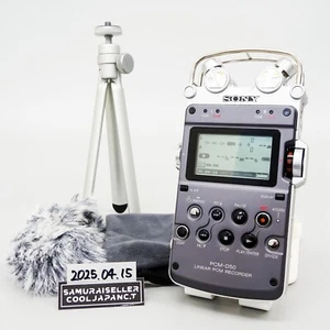 Sony Linearny rejestrator PCM PCM-D50 4GB Japonia Używany - Zdjęcie 1 z 11