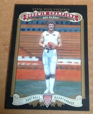 DAN MARINO 2012 UD GOODWIN CHAMPIONS Card #19 NM-MT Condition - Image 1 of 2