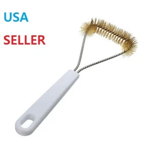 Cepillo para parrilla de barbacoa de acero inoxidable Cepillo para parrilla de cerdas de latón Limpiador para parrilla - Imagen 1 de 10