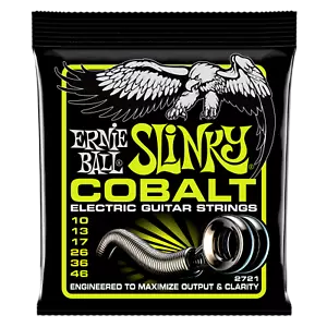 Ernie Ball Cobalt Corde per chitarra elettrica regolare Slinky 10-46 P02721 - Foto 1 di 2