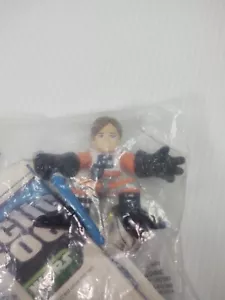 NEW Star Wars Galactic Heroes Luke Skywalker w/ helmet Stickers X Wing Sealed - Picture 1 of 4
