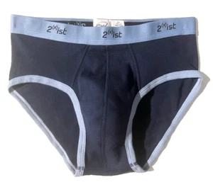 Neu 2(X)ist dunkelblau Baumwolle Ringer Beutel Slip Unterwäsche Gr. S 2xist #753 - Bild 1 von 15