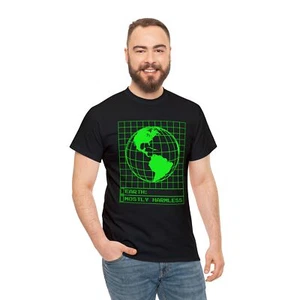 Earth: Mostly Harmless | Unisex | Heavy Cotton | T-Shirt | Hitchhiker's Guide - Picture 1 of 37