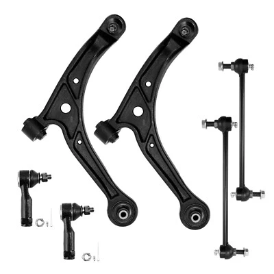 Brazos de control inferiores delanteros para Honda Odyssey 1999-2004 6 piezas barras de amarre barra estabilizadora enlace Foto 1 de 4