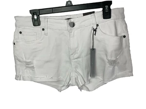 STS Blue NWT Women’s White Cutoff Shorts with Distressing SZ 29 - Picture 1 of 8