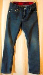 Levi's 511 Boys Blue Jeans Size 14 Reg 27 x 29 Adjustable Waist - Picture 1 of 5