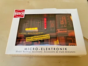 Busch Micro-Elekronik HO 5920 Animated Advertising Signs - Picture 1 of 6