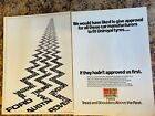 Uniroyal Tyres 1982 Poster Advert A4 X 2 Size File B