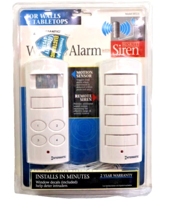Home Security & Surveillance Wireless Alarm System Motion Sensor Smart New - Image 1 of 4