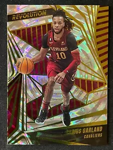 2023-24 Panini Revolution Darius Garland Frattale - Foto 1 di 2