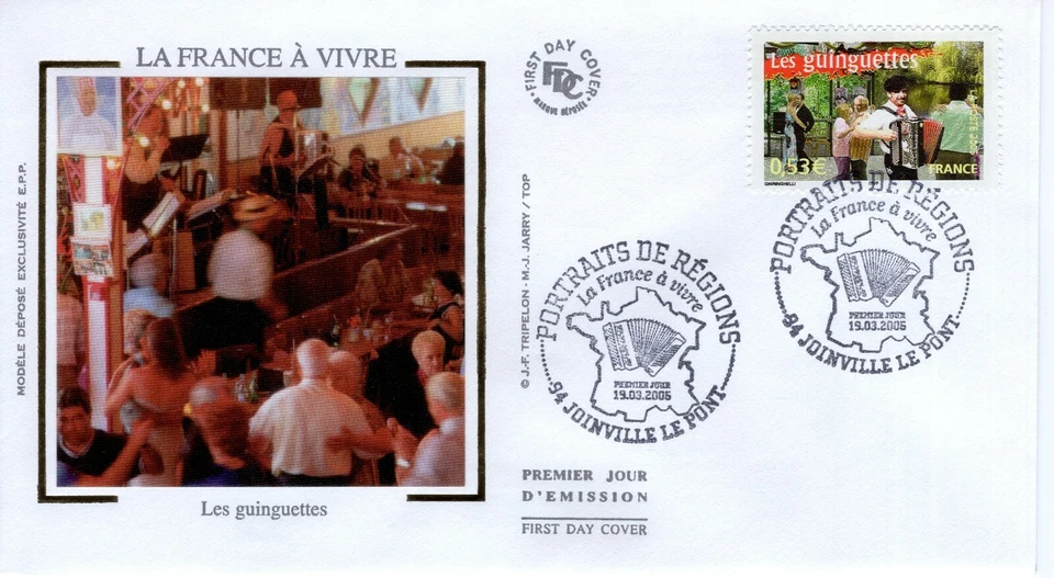 FRANCE 2005 Regions of France  2005  FDC12045 - Image 1 of 1