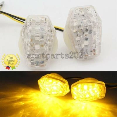 Intermitente de señal de giro LED de montaje empotrado para Suzuki GSXR750 2000-2005 GSXR600 2001-05 Foto 1 de 4