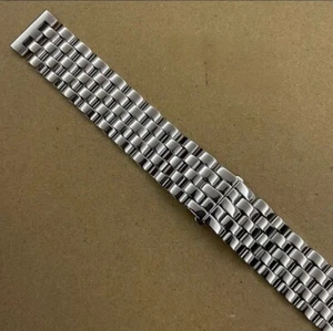 Seltenes und schönes Edelstahl Uhrenarmband / Uhrenarmband 18mm - Bild 1 von 12