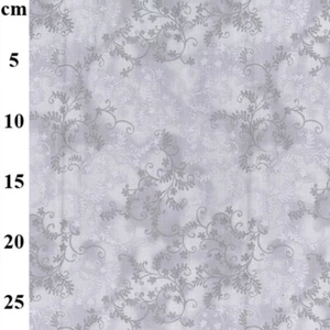 Handwerk Baumwolle Stoff Mystic Rebe Silber Grau Blumenmixer Stoff Material Meter - Bild 1 von 5