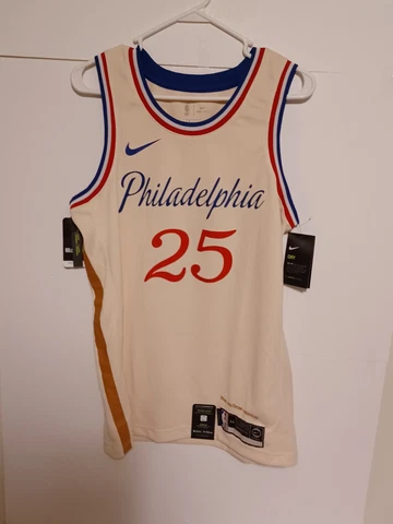 NIKE BEN SIMMONS PHILADELPHIA 76ers CITY EDITION Pass and Stow JERSEY Medium/44 Cover